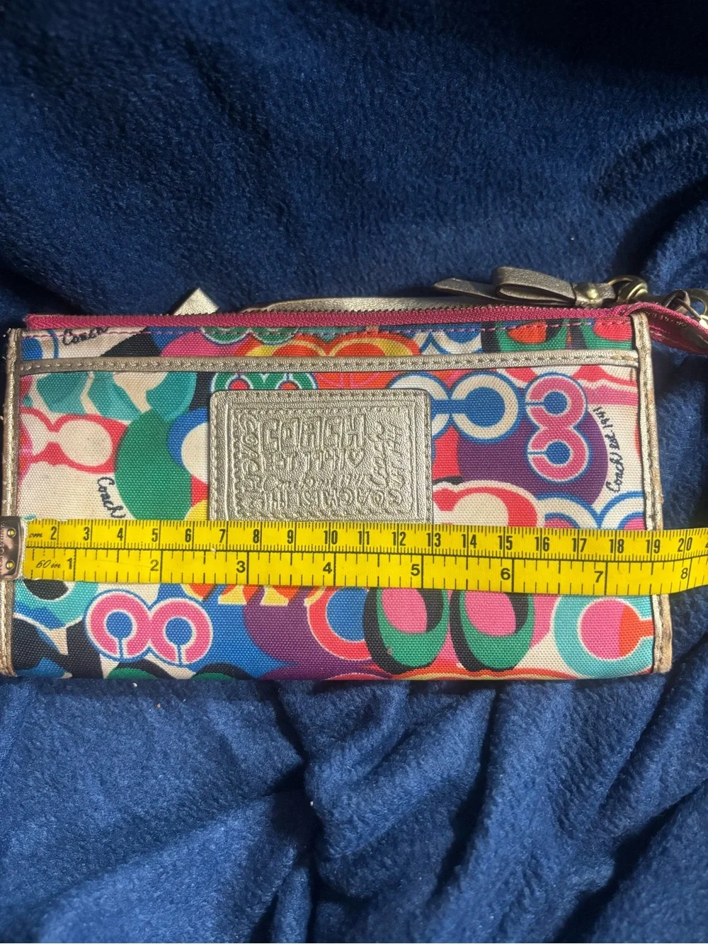 Coach Multicolor Poppy Wristlet